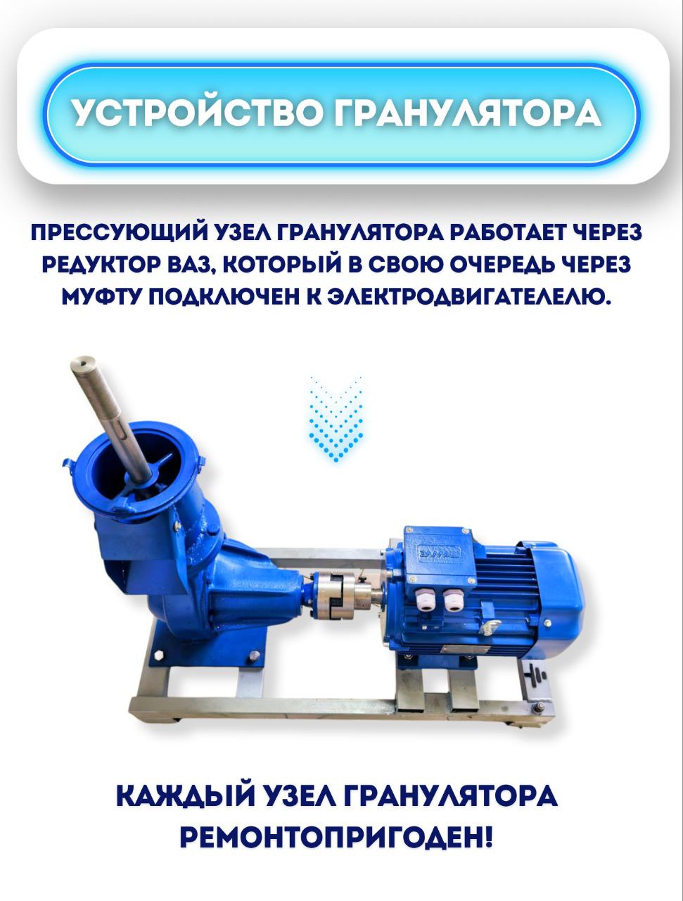 Гранулятор комбикорма Соловей-1-380В (до 200 кг/час) — изображение 6